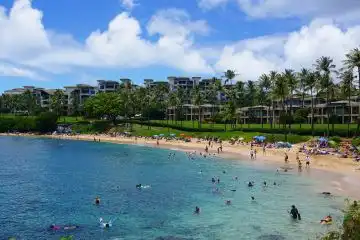 beaches and water adventures in Maui county